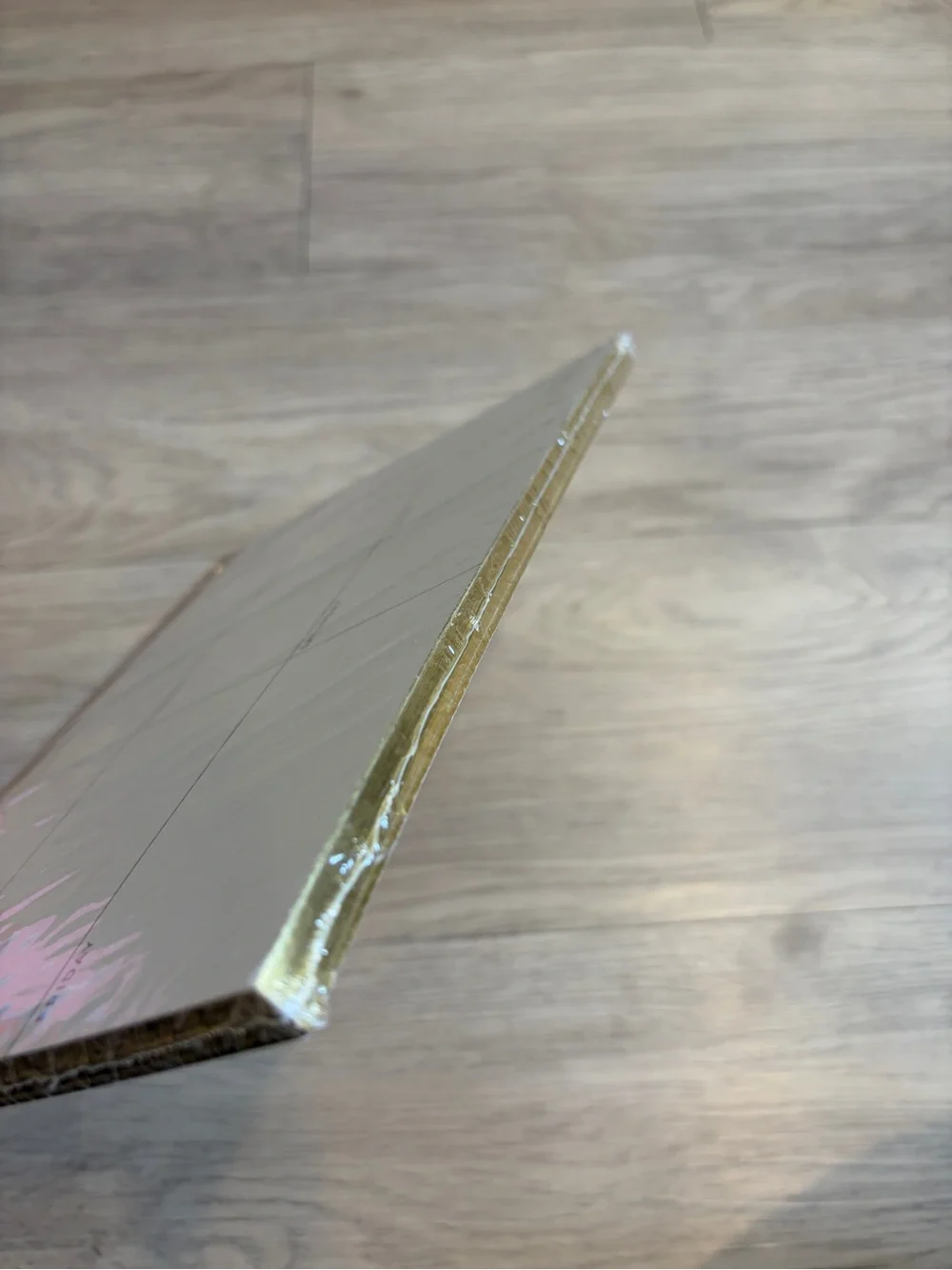 Weekly Desk Planner Pad - White and Rose Gold